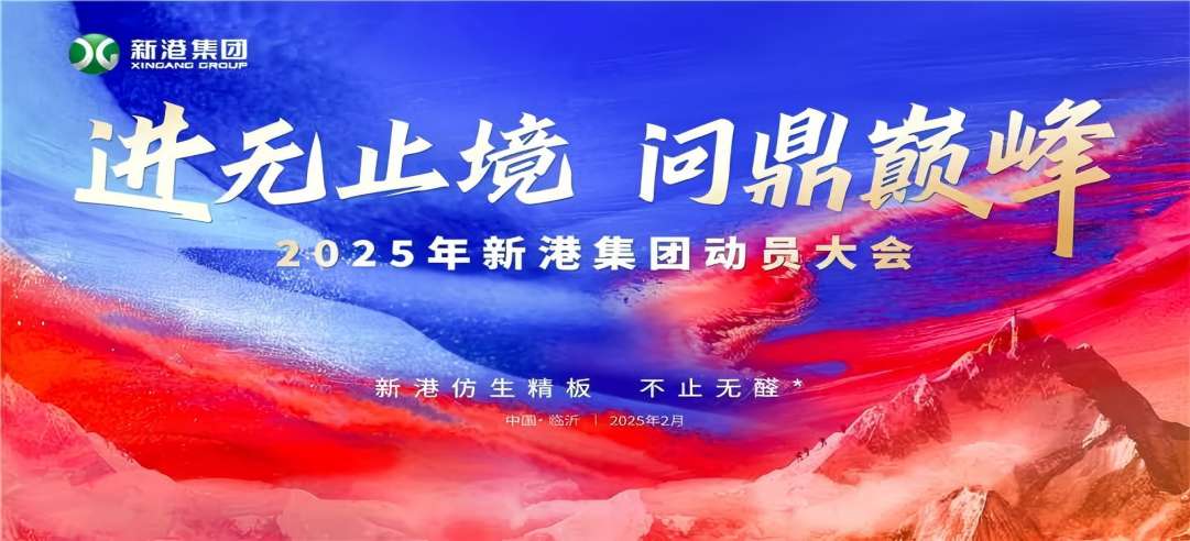 進(jìn)無(wú)止境，問(wèn)鼎巔峰！2025年新港集團(tuán)動(dòng)員大會(huì)成功召開(kāi)！